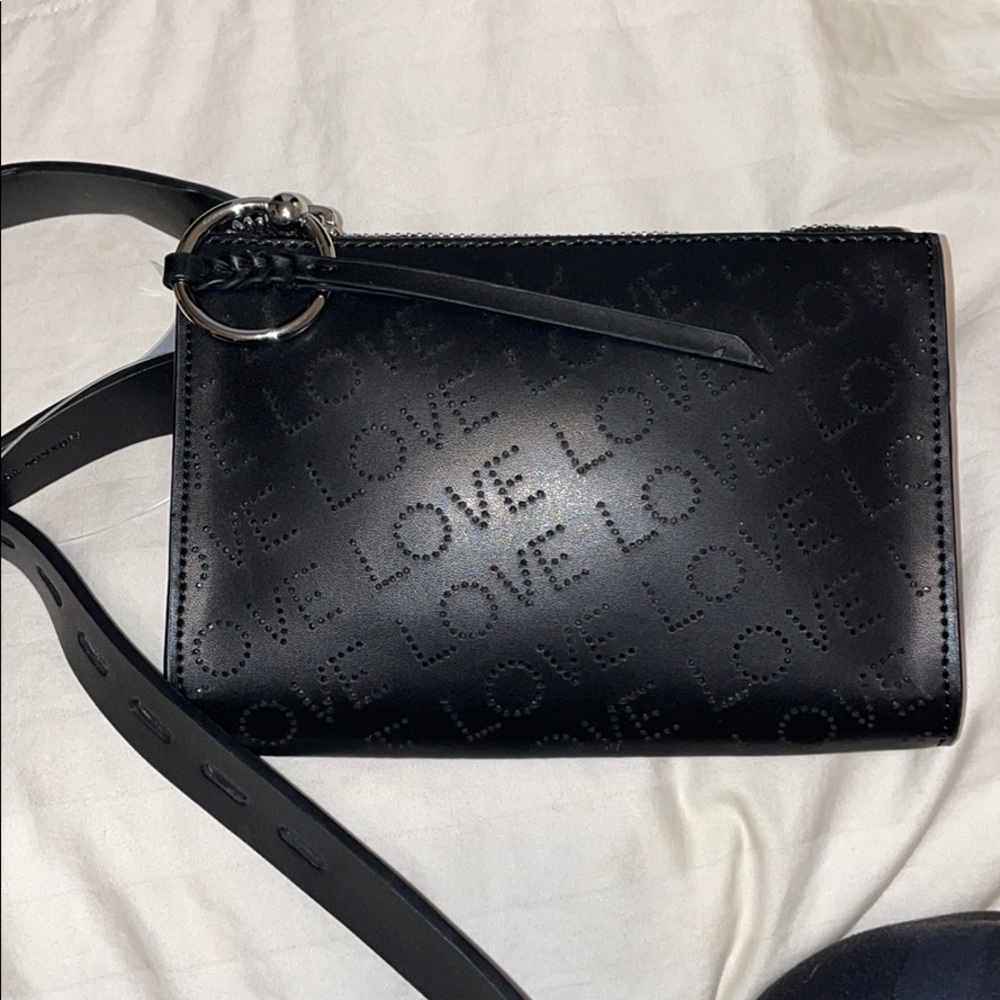 Rebecca Minkoff Love Perforated Leather Belt Bag